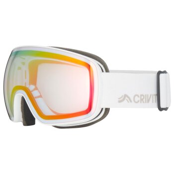 CRIVIT Ski- und Snowboardbrille Photochromic (Weiß)...