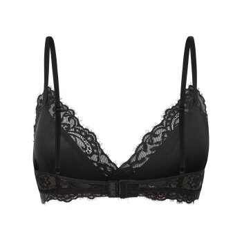 esmara® Damen Bralette mit Spitze (schwarz, S(36/38)) - B-Ware neuwertig