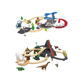 Playtive Eisenbahn-Set City-Express \ Dinoland, für...