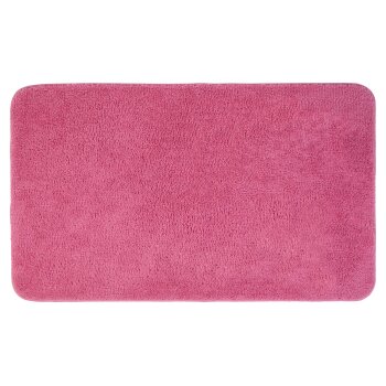 LIVARNO home Badezimmergarnitur-Set, 2-teilig (Teppich/ mit WC-Ausschnitt, pink) - B-Ware neuwertig