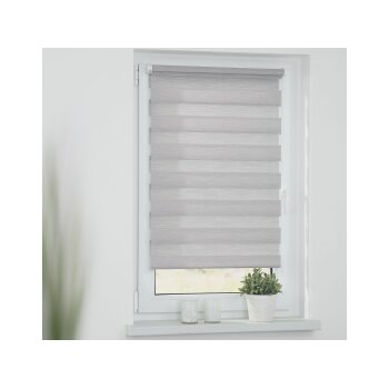 Lichtblick Duo Rollo Klemmfix, ohne Bohren, meliert - B-Ware