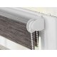 LICHTBLICK Duo Rollo Klemmfix, ohne Bohren, meliert, ab 45 x 150 cm - B-Ware