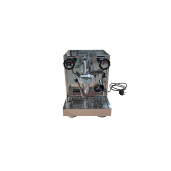 Rocket Appartamento Espressomaschine, Edelstahl/ Schwarz - B-Ware Transportschaden