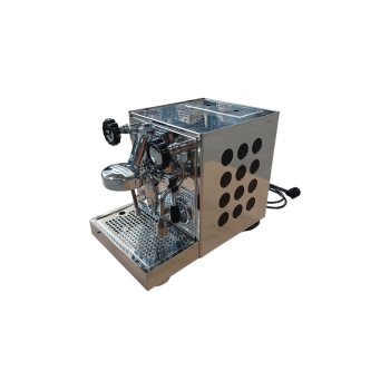 Rocket Appartamento Espressomaschine, Edelstahl/ Schwarz - B-Ware Transportschaden