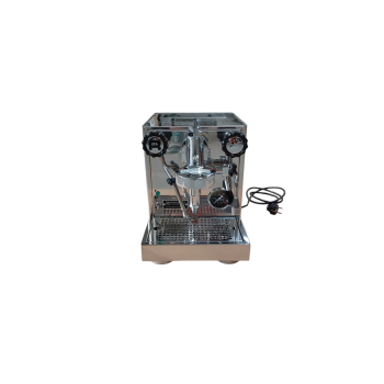 Rocket Appartamento Espressomaschine, Edelstahl/ Schwarz - B-Ware Transportschaden