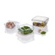 ERNESTO® Glas-Frischhaltedosen, 3-teilig (Quadratisch) - B-Ware sonstiges