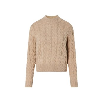 esmara® Damen Grobstick-Pullover mit Stehkragen - B-Ware