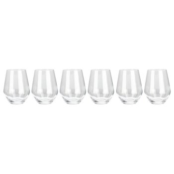LIVARNO home Rotwein-/Sekt-/Trink-/Weißweingläser, 6er-Set (Wasserglas) - B-Ware neuwertig