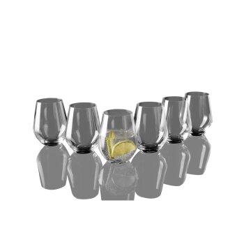 LIVARNO home Rotwein-/Sekt-/Trink-/Weißweingläser, 6er-Set (Wasserglas) - B-Ware sehr gut