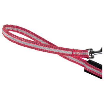 ZOOFARI® Hundeleine mit Rückzugsmechanismus und LED-Licht (pink, klein) - B-Ware sehr gut