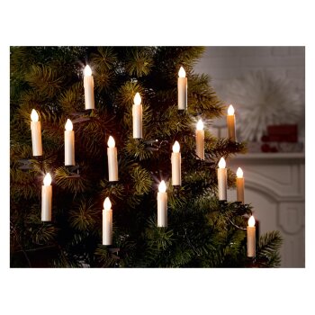 LIVARNO home LED-Lichterkette, Kerzenoptik (beige) - B-Ware sehr gut