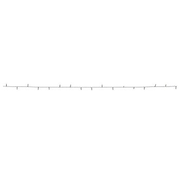LIVARNO home LED-Lichterkette, 12 m (warmweiß) - B-Ware sehr gut