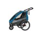 QERIDOO Fahrradanhänger »Sportrex 2 Limited Edition«, Ocean Blue - B-Ware sehr gut