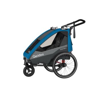 Qeridoo Fahrradanhänger »Sportrex 2 Limited...