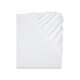 LIVARNO home Jersey-Spannbettlaken für Matratzentopper, 90-100 x 200 cm (weiß) - B-Ware neuwertig