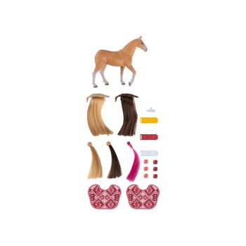 Playtive Styling-Pferd / Styling-Einhorn, 19-teilig - B-Ware