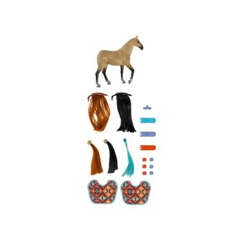 Playtive Styling-Pferd / Styling-Einhorn, 19-teilig - B-Ware
