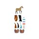 Playtive Styling-Pferd / Styling-Einhorn, 19-teilig - B-Ware