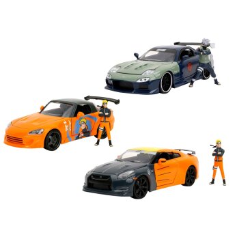 Jada Modellauto, Naruto-Auto und Figur, 1:24 - B-Ware