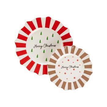 LIVARNO home Keksdose / Servierteller-Set (Teller 2er Set neu) - B-Ware sehr gut