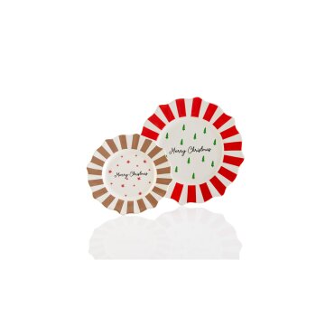 LIVARNO home Keksdose / Servierteller-Set (Teller 2er Set neu) - B-Ware sehr gut