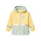 lupilu® Baby / Kleinkinder Matsch- und Buddeljacke mit Fleece gefüttert (gelb/mint, 110/116) - B-Ware neuwertig