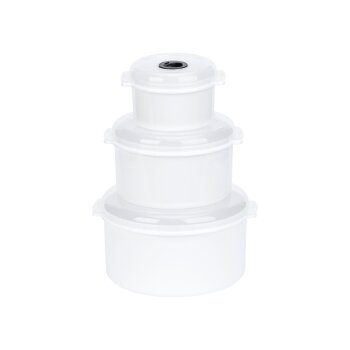 LIVARNO home Mikrowellendosen 3er Set - B-Ware