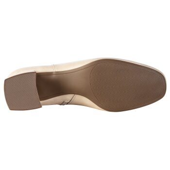esmara® Damen Stiefeletten mit Reißverschluss (beige, 37) - B-Ware neuwertig