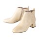 esmara® Damen Stiefeletten mit Reißverschluss (beige, 37) - B-Ware neuwertig