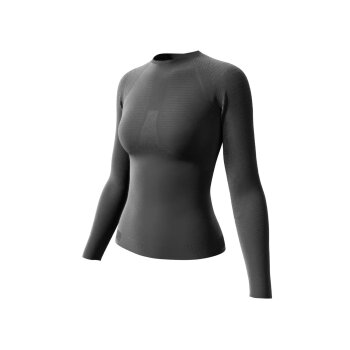 CRIVIT Damen Funktionsunterhemd, seamless, mit Belüftungszonen (schwarz, S (36/38)) - B-Ware neuwertig
