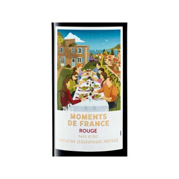 Moments de France Merlot Pays d´Oc IGP trocken,...