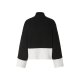 esmara® Damen Strickpullover mit Stehkragen (schwarz, S(36/38)) - B-Ware neuwertig