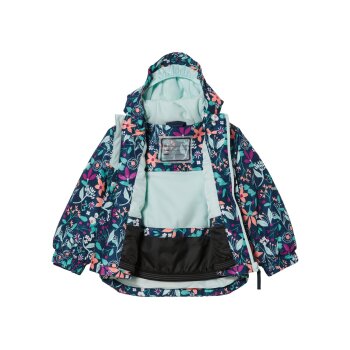 lupilu® Kinder Schneejacke, wind- und wasserdicht mit versiegelten Hauptnähten (blumen, 86/92) - B-Ware neuwertig