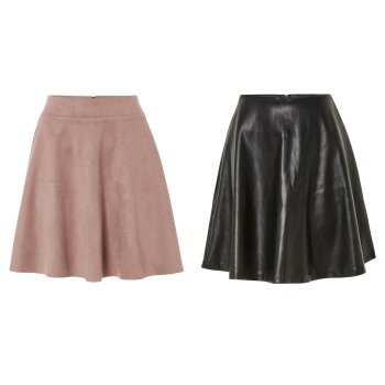 esmara® Rock / Velours-Rock, hergestellt mit...