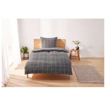 LIVARNO home Fleece-Bettwäsche, 155 x 220 cm - B-Ware