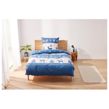LIVARNO home Fleece-Bettwäsche, 155 x 220 cm - B-Ware