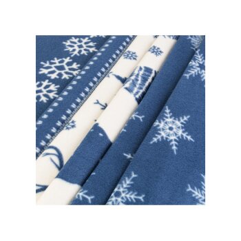 LIVARNO home Fleece-Bettwäsche, 155 x 220 cm - B-Ware