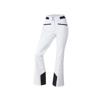 CRIVIT Damen Softshell-Skihose, winddicht und atmungsaktiv (weiß, 42) - B-Ware neuwertig