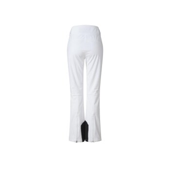 CRIVIT Damen Softshell-Skihose, winddicht und atmungsaktiv (weiß, 42) - B-Ware neuwertig