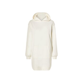 esmara® Damen Sweatkleid, mit Baumwolle (weiß, M(40/42)) - B-Ware neuwertig