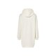 esmara® Damen Sweatkleid, mit Baumwolle (weiß, M(40/42)) - B-Ware neuwertig