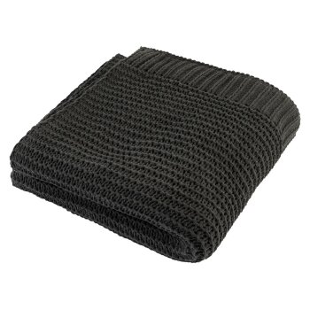 LIVARNO home Chenille-Kuscheldecke, 125 x 140 cm (Dunkelgrün) - B-Ware neuwertig