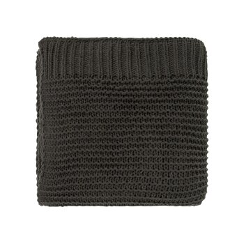 LIVARNO home Chenille-Kuscheldecke, 125 x 140 cm (Dunkelgrün) - B-Ware neuwertig