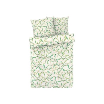 LIVARNO home Feinbiber-Bettwäsche, 220 x 200 cm, 70...