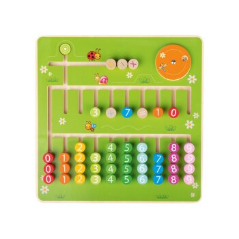 PLAYTIVE Rechenspiel, nach Montessori-Art (Rechen-Spielzeug) - B-Ware neuwertig