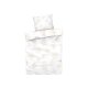 LIVARNO home Feinbiber-Bettwäsche, 135 x 200 cm (Schneeflocke) - B-Ware neuwertig