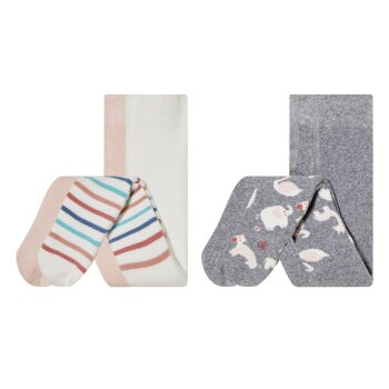 lupilu® Baby Thermostrumpfhosen, 2 Sück, mit Bio-Baumwolle - B-Ware