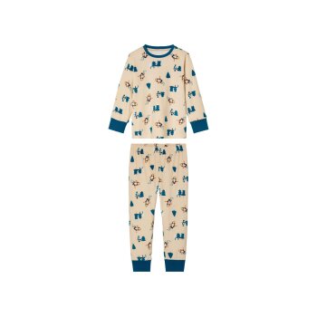 lupilu® Kleinkinder Plüschpyjama mit elastischen...