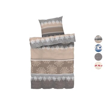 LIVARNO home Fleece-Bettwäsche, 135 x 200 cm - B-Ware