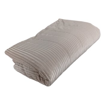 LIVARNO home Samt-Tagesdecke, 200 x 220 cm (taupe) - B-Ware neuwertig